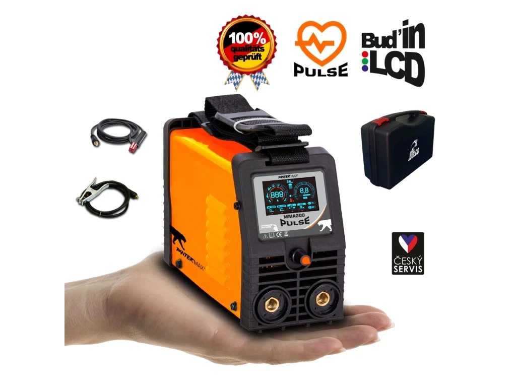 Svářecí invertor PanterMax 200 Pulse pro MMA a LiftTIG